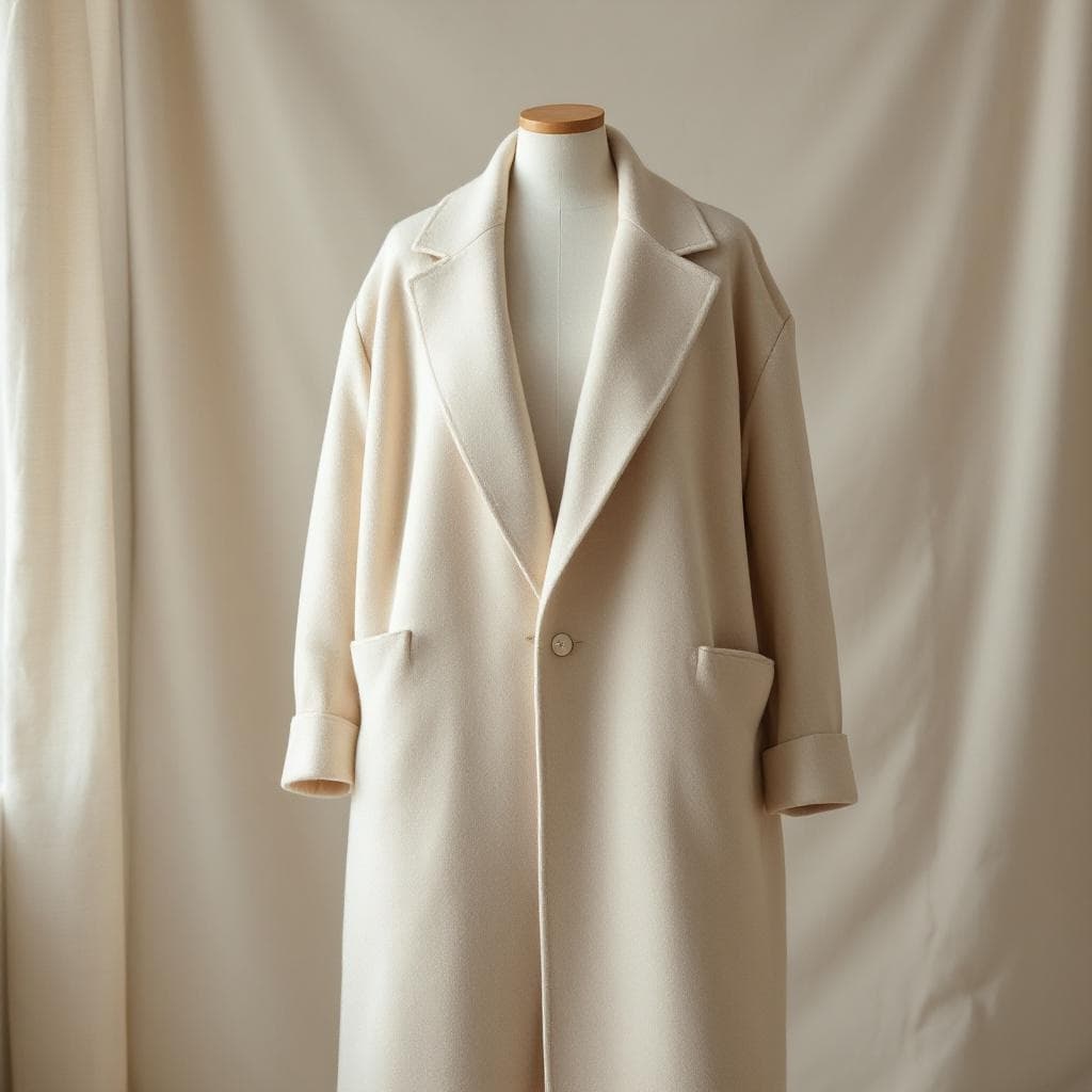 Oversized Cashmere Coat
