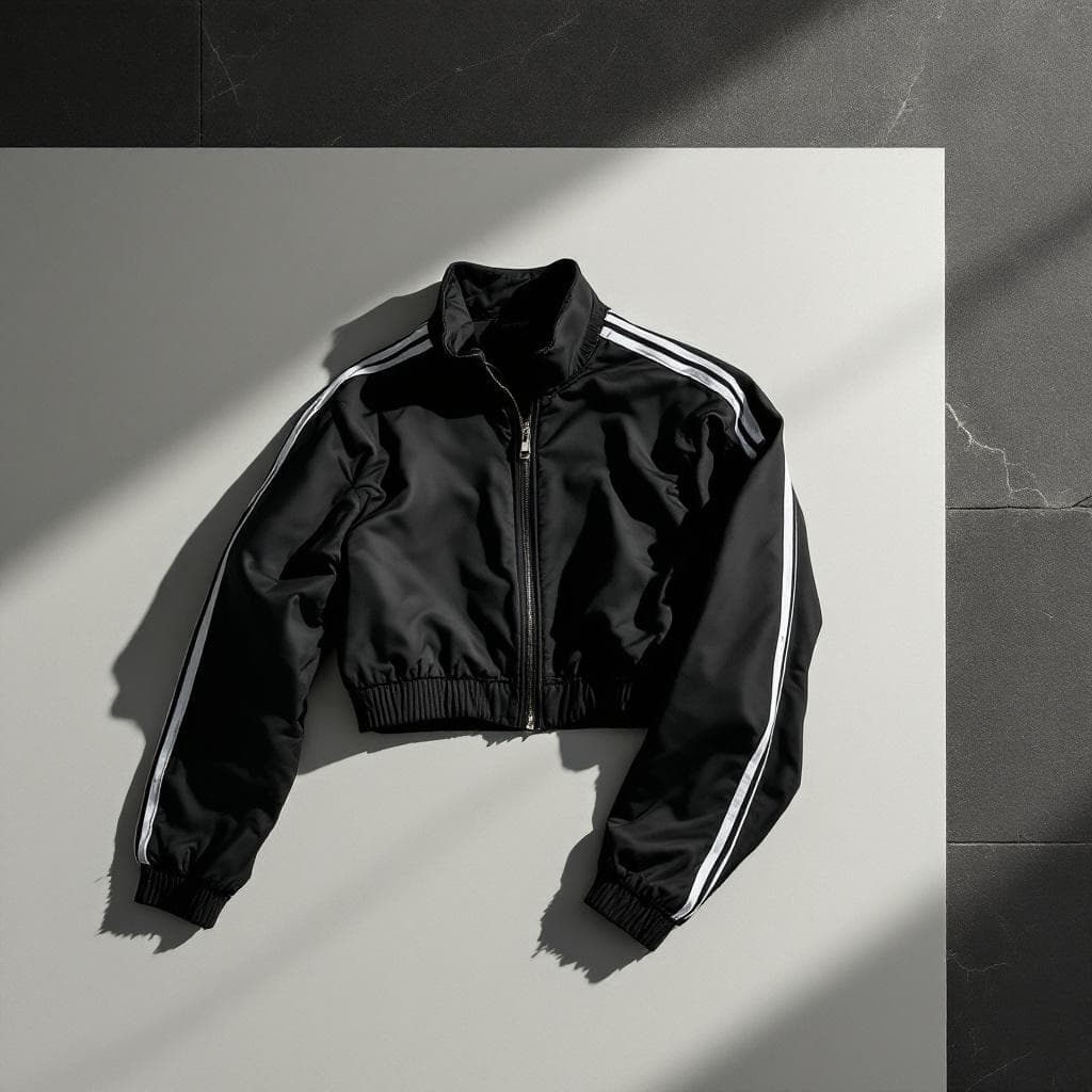 Cropped Track Jacket