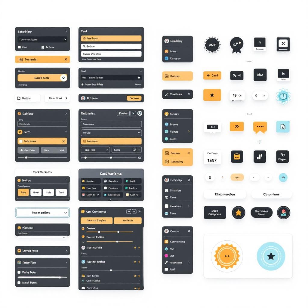 Nexus Design System — Storybook component library showing buttons, forms, and data displays