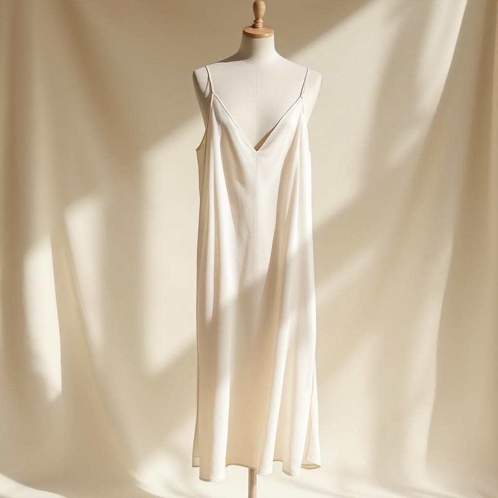 Column Slip Dress