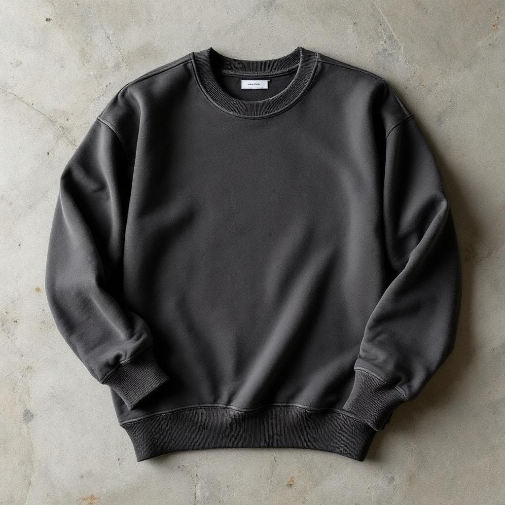 Boxy Cotton Sweatshirt