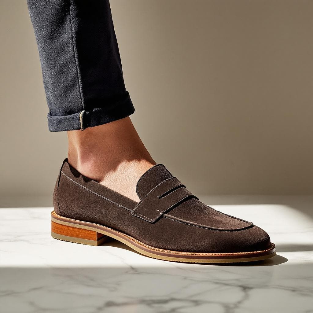 Suede Loafer